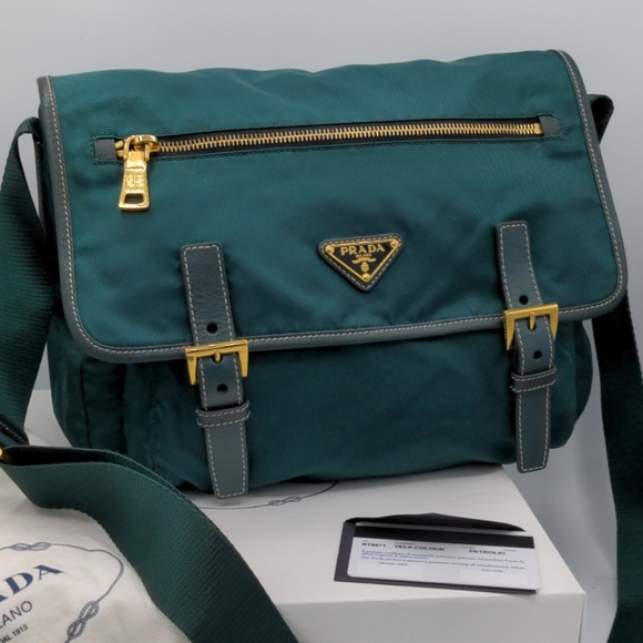 Prada Handbags - Prada Nylon Messenger Bag BT6671